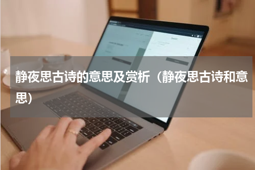静夜思古诗的意思及赏析（静夜思古诗和意思）