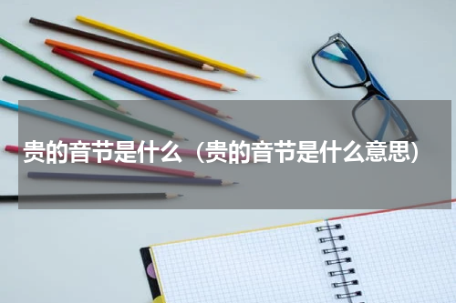 贵的音节是什么（贵的音节是什么意思）
