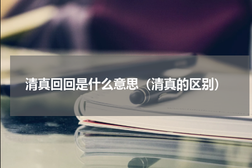 清真回回是什么意思（清真的区别）