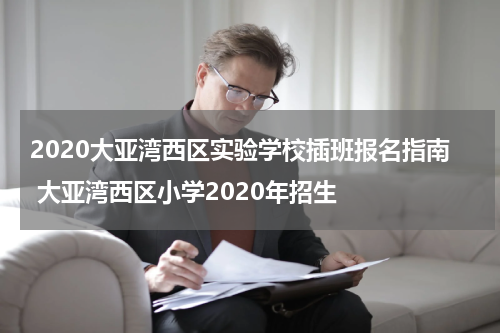 2020大亚湾西区实验学校插班报名指南 大亚湾西区小学2020年招生