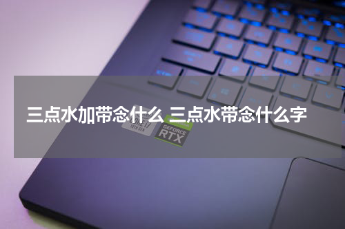 三点水加带念什么 三点水带念什么字
