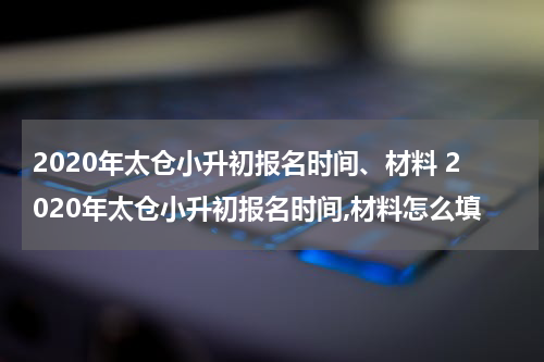 2020年太仓小升初报名时间、材料 2020年太仓小升初报名时间,材料怎么填