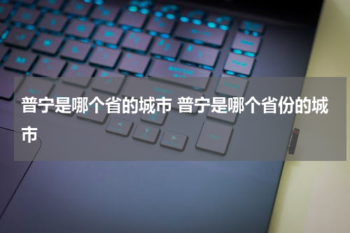 普宁是哪个省的城市 普宁是哪个省份的城市