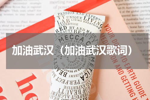 加油武汉（加油武汉歌词）