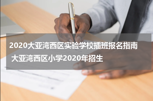 2020大亚湾西区实验学校插班报名指南 大亚湾西区小学2020年招生