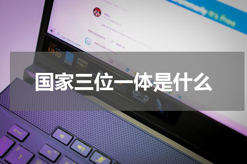 国家三位一体是什么