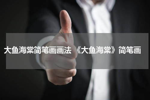 大鱼海棠简笔画画法 《大鱼海棠》简笔画