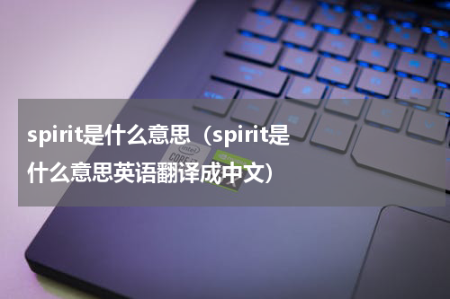 spirit是什么意思（spirit是什么意思英语翻译成中文）