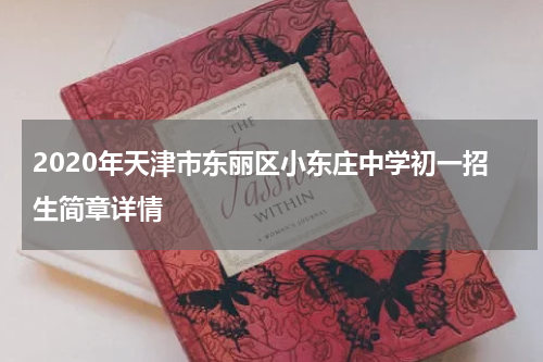 2020年天津市东丽区小东庄中学初一招生简章详情