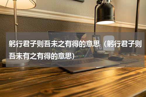 躬行君子则吾未之有得的意思（躬行君子则吾未有之有得的意思）