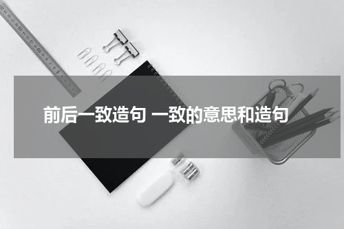 前后一致造句 一致的意思和造句