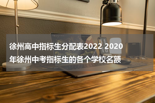 徐州高中指标生分配表2022 2020年徐州中考指标生的各个学校名额