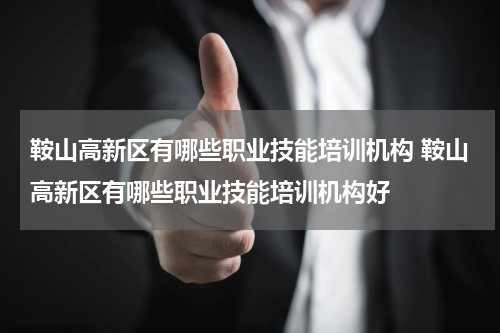 鞍山高新区有哪些职业技能培训机构 鞍山高新区有哪些职业技能培训机构好