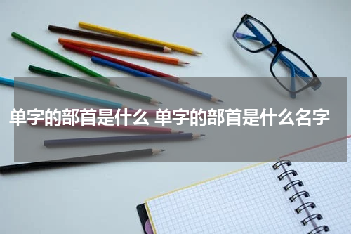 单字的部首是什么 单字的部首是什么名字