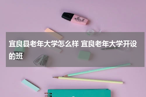 宜良县老年大学怎么样 宜良老年大学开设的班
