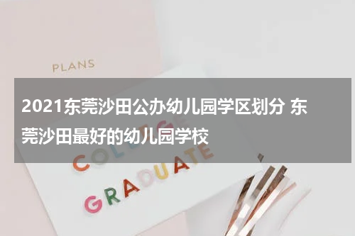 2021东莞沙田公办幼儿园学区划分 东莞沙田最好的幼儿园学校