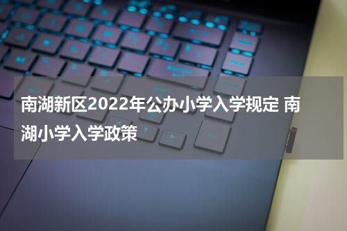 南湖新区2022年公办小学入学规定 南湖小学入学政策