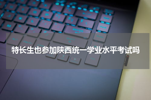 特长生也参加陕西统一学业水平考试吗