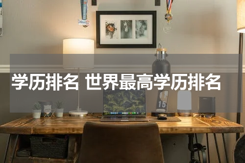 学历排名 世界最高学历排名
