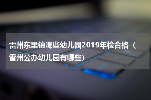 雷州东里镇哪些幼儿园2019年检合格（雷州公办幼儿园有哪些）