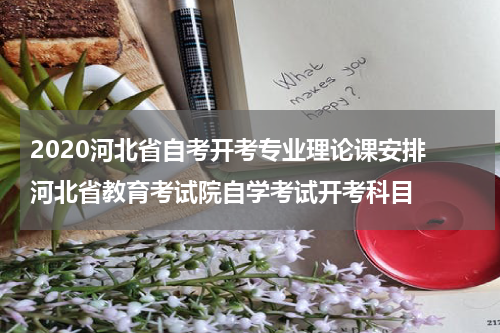 2020河北省自考开考专业理论课安排 河北省教育考试院自学考试开考科目