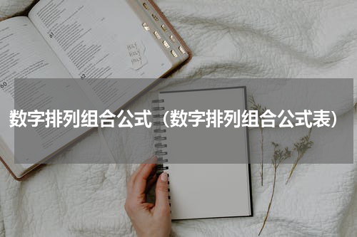 数字排列组合公式（数字排列组合公式表）