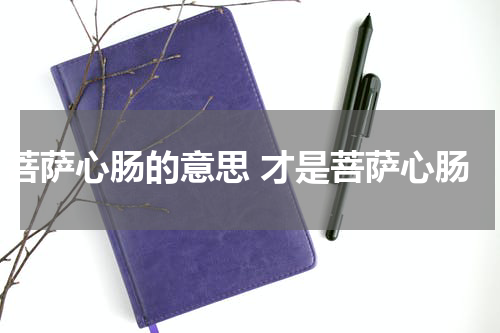 菩萨心肠的意思 才是菩萨心肠