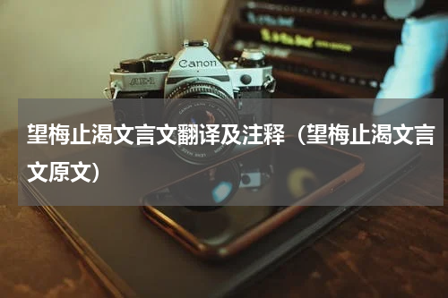 望梅止渴文言文翻译及注释（望梅止渴文言文原文）