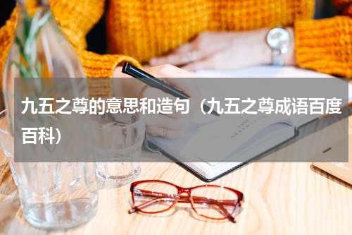 九五之尊的意思和造句（九五之尊成语百度百科）