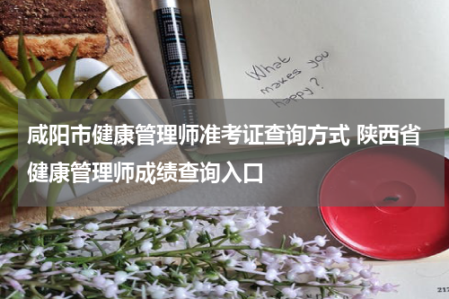 咸阳市健康管理师准考证查询方式 陕西省健康管理师成绩查询入口