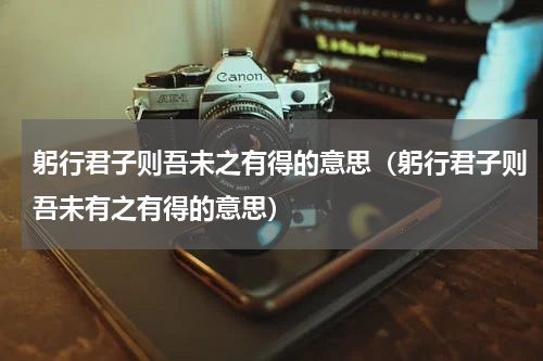 躬行君子则吾未之有得的意思（躬行君子则吾未有之有得的意思）