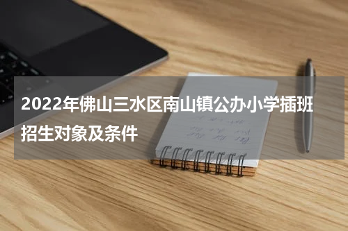 2022年佛山三水区南山镇公办小学插班招生对象及条件