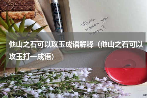 他山之石可以攻玉成语解释（他山之石可以攻玉打一成语）