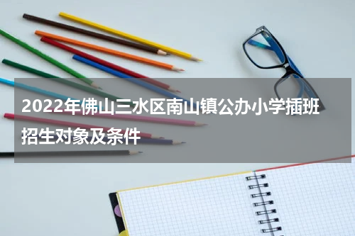 2022年佛山三水区南山镇公办小学插班招生对象及条件