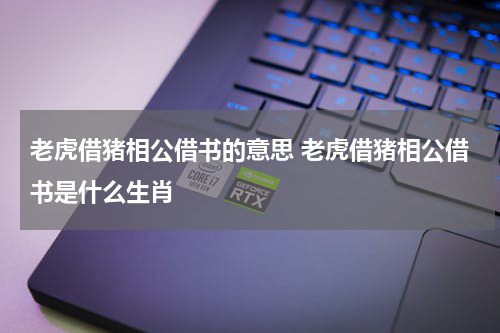 老虎借猪相公借书的意思 老虎借猪相公借书是什么生肖