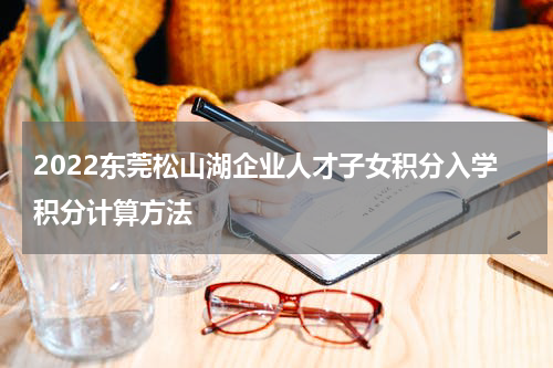 2022东莞松山湖企业人才子女积分入学积分计算方法