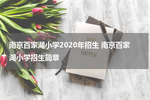 南京百家湖小学2020年招生 南京百家湖小学招生简章