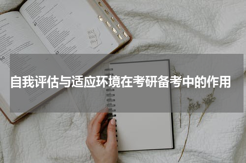  自我评估与适应环境在考研备考中的作用