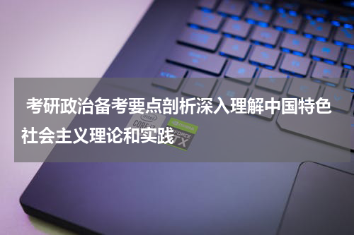  考研政治备考要点剖析深入理解中国特色社会主义理论和实践