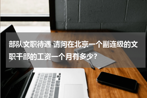 部队文职待遇 请问在北京一个副连级的文职干部的工资一个月有多少？